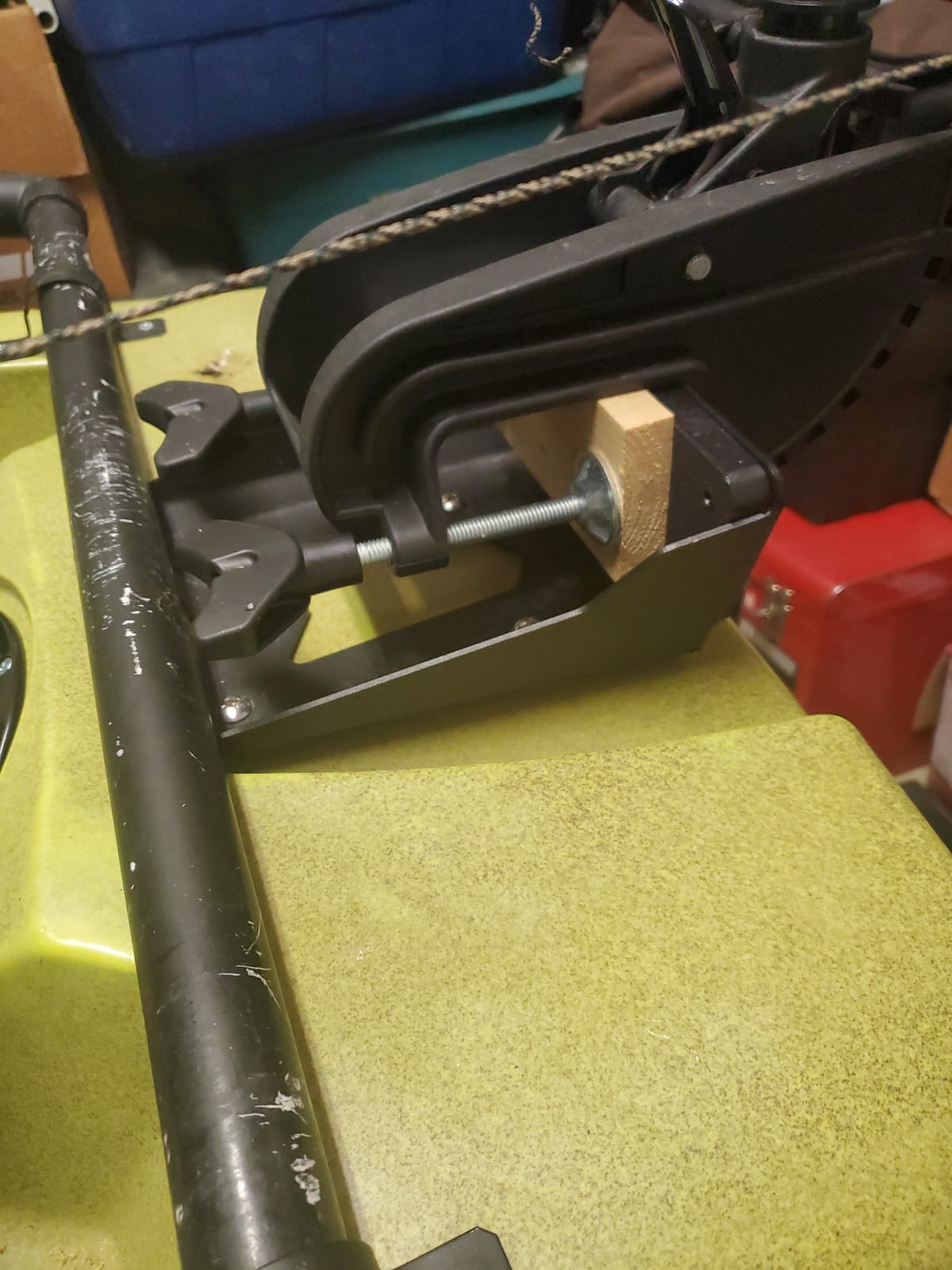 Wilderness Systems Transom Trolling Motor Mount for Kayaks customer photo 1