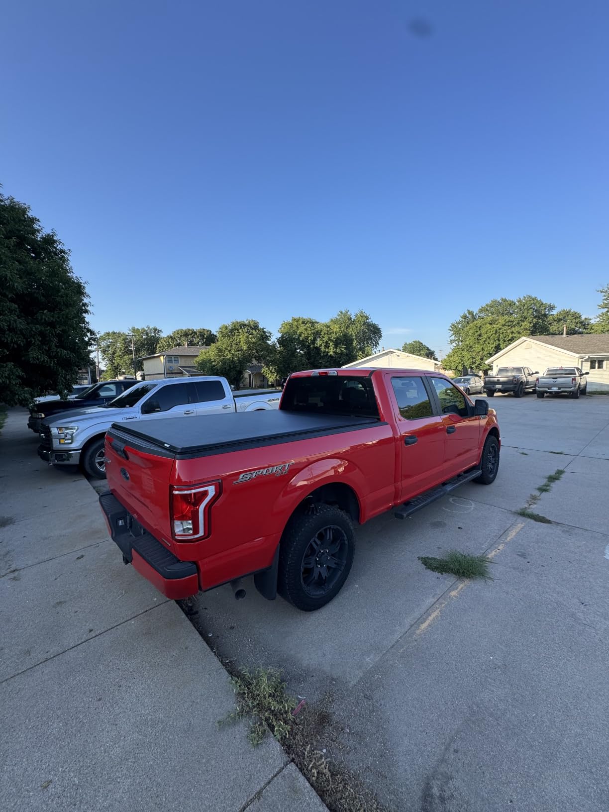 MOSTPLUS 5.5FT Roll-Up Soft Vinyl Truck Bed Tonneau Cover Compatible for Ford F150 F-150 2009-2025 2026 Short Bed On Top (67Inch) customer photo 1