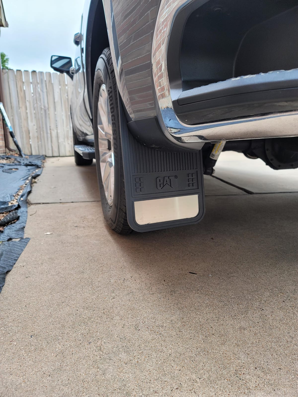Cat® Mud Flaps for Trucks - Heavy Duty Rubber Truck Accessories & Wheel Liner Mud Flaps for Pickup Trucks - Splash Guards for Front or Back Tires - Some Drilling Required for Included Screws customer photo 1
