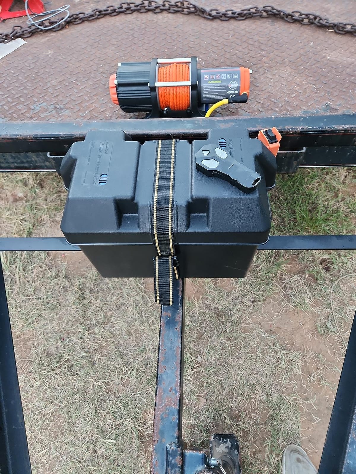 ZESUPER 4500 lb Electric Winch 12V Waterproof IP67 for ATV UTV Boat Trailer customer photo 1