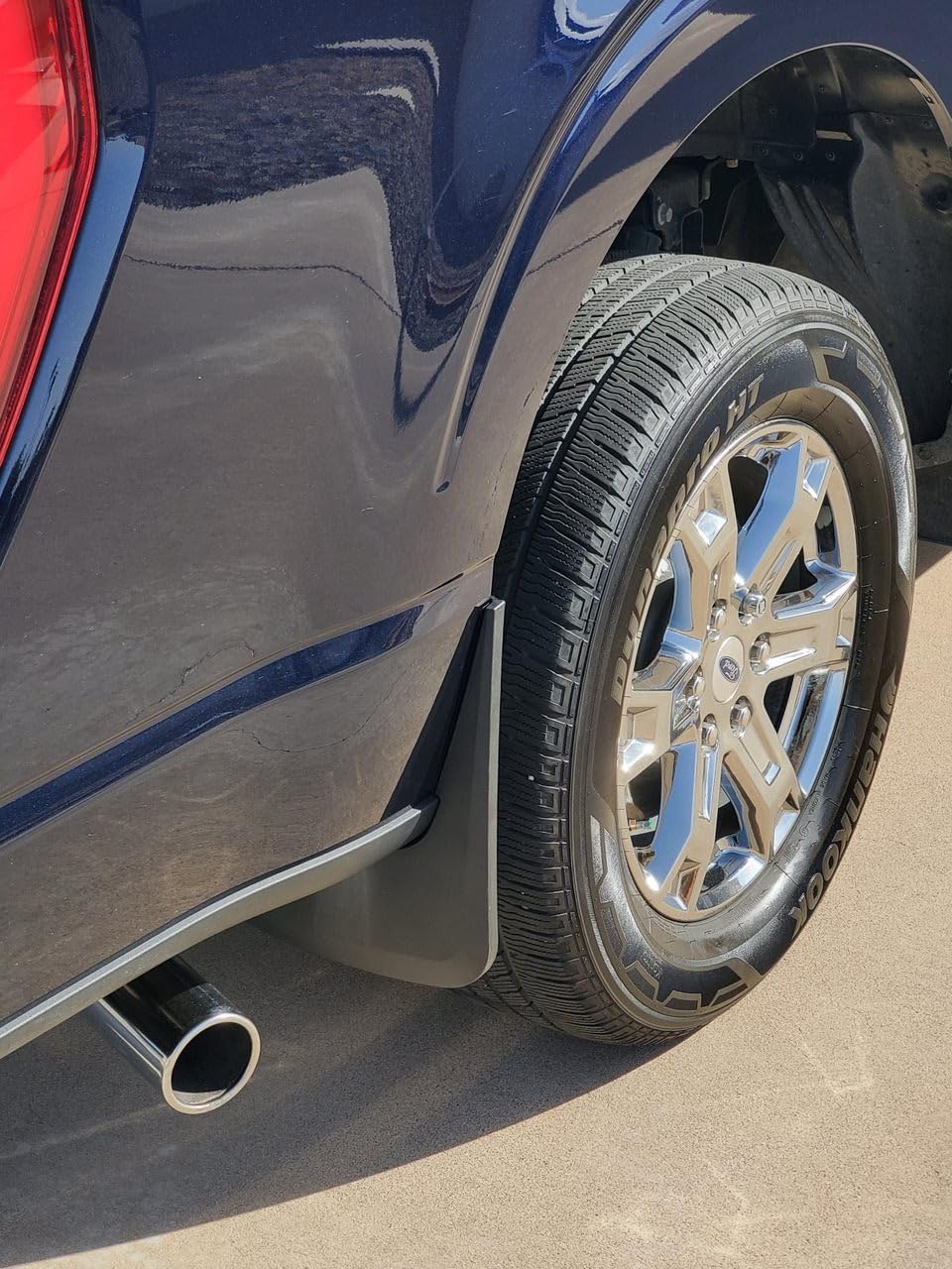 Husky Liners — Front & Rear Mud Guards | Fits 2021-2024 Ford F-150 (Excludes Raptor Models), Front and Rear - Black, 4 Pc. | 58526 - Black, 4 Pc | 58526 customer photo 1