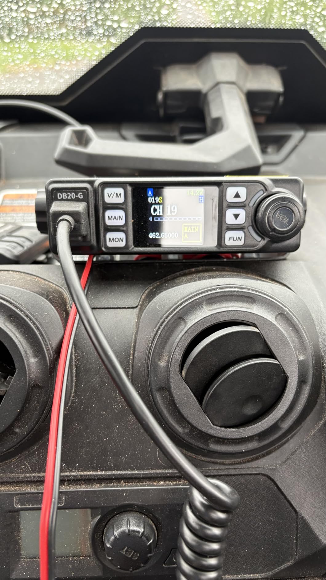 Radioddity DB20-G GMRS Mobile Radio 20W, Long Range, 500 Channels customer photo 1