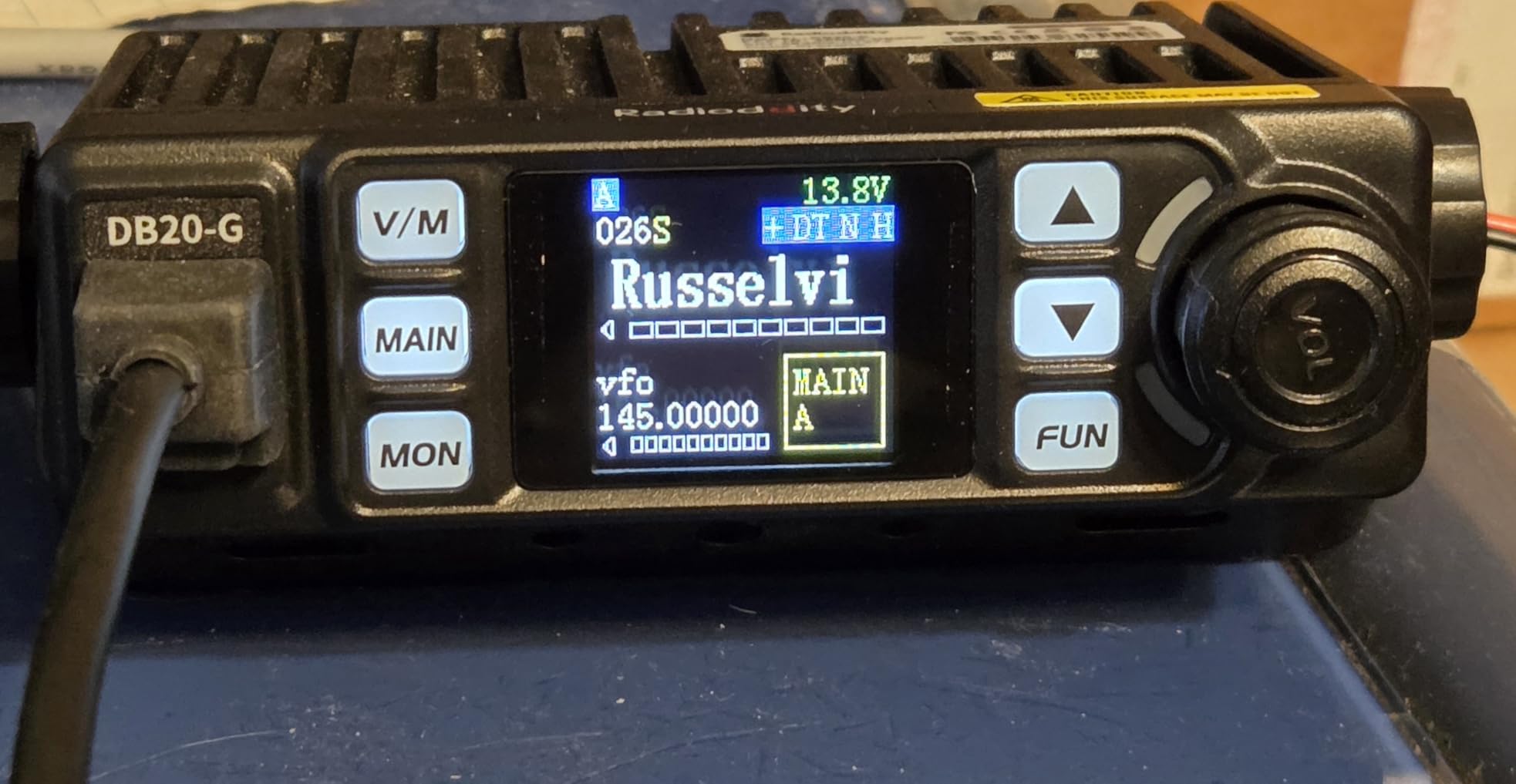 Radioddity DB20-G GMRS Mobile Radio 20W, Long Range, 500 Channels customer photo 2