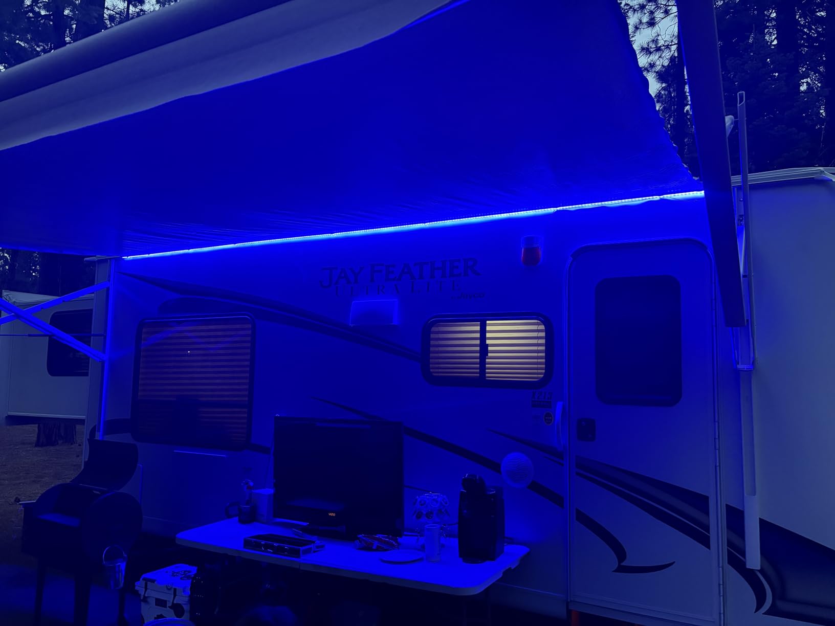 RV Awning Lights, 12V 16.4FT White Camping Awning Lights customer photo 2