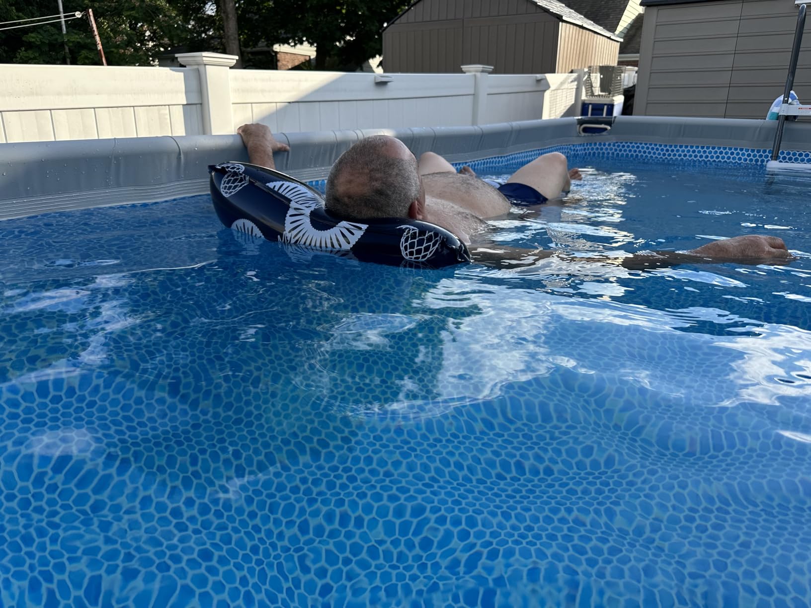 Waterlife 4-in-1 Pool Hammock 4-Pack, Inflatable Pool Chair Float, Water (Saddle, Lounge Chair, Drifter) customer photo 2
