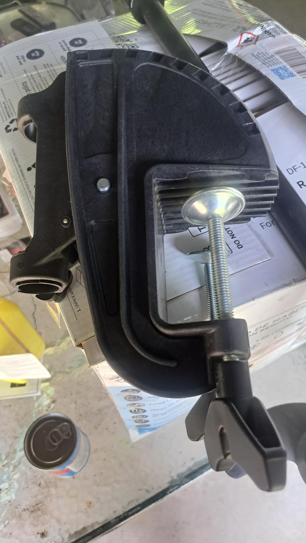 Endura Transom Mount Bracket PN# 2991815A customer photo 2