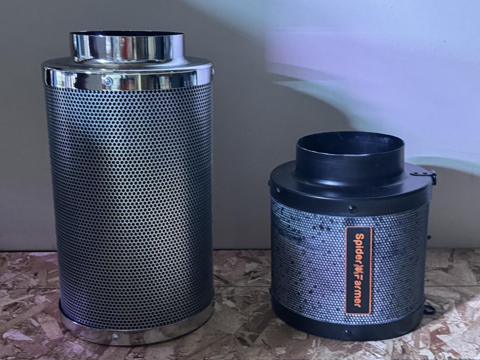 Spider Farmer 4 Inch Carbon Filter for Grow Tent Odor Control customer photo 1