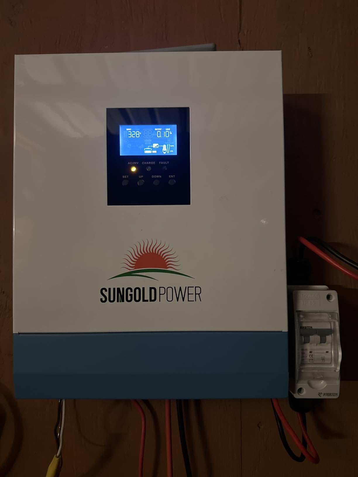 3000W DC 24V Pure Sine Wave Inverter with 80A MPPT Solar Charger (MPPT Voltage Range 120V-400Vdc), 40A AC Battery Charger, Solar Inverter Charger Manufactured by SunGoldPowerCo.,Ltd (Upgraded) customer photo 2