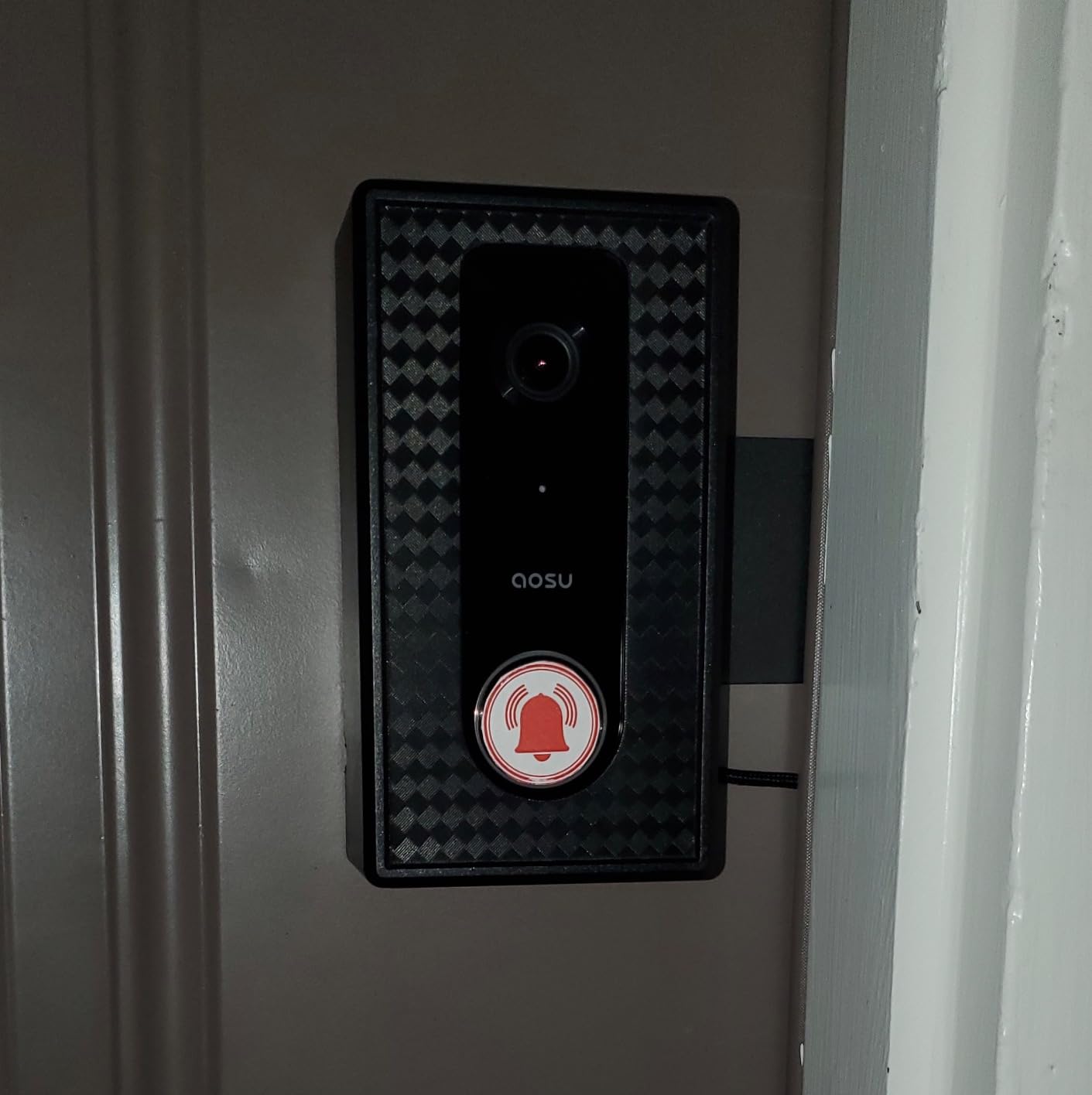 aosu 2K Wireless Doorbell Camera with aosuBase, Battery Powered, 2.4G WiFi customer photo 2