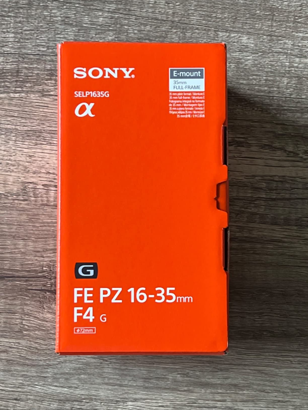 Sony FE PZ 16-35mm f/4 G Lens for E customer photo 1