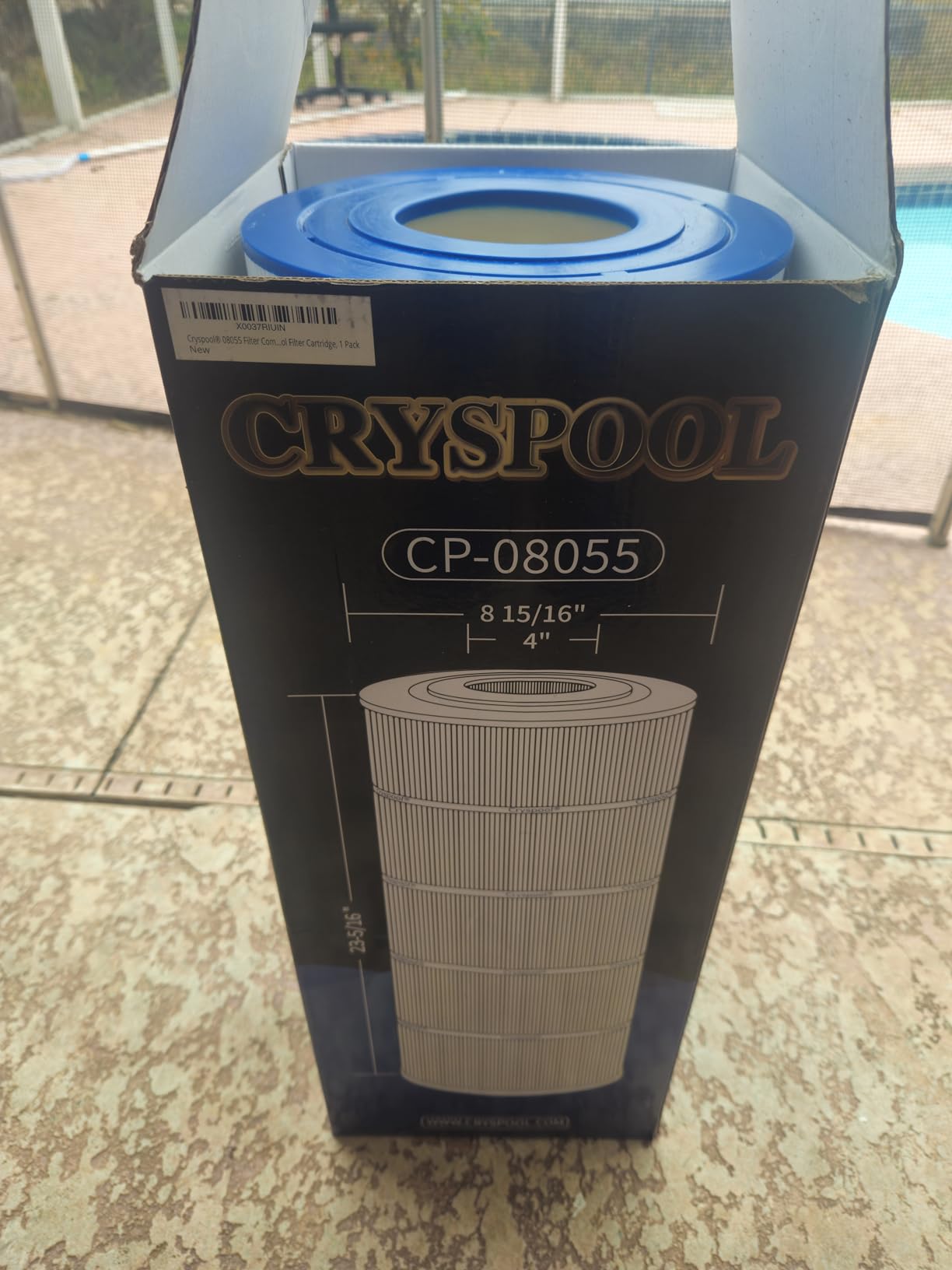 Cryspool 08055 Pool Filter Cartridge Replaces CX1200RE, C1200 customer photo 1