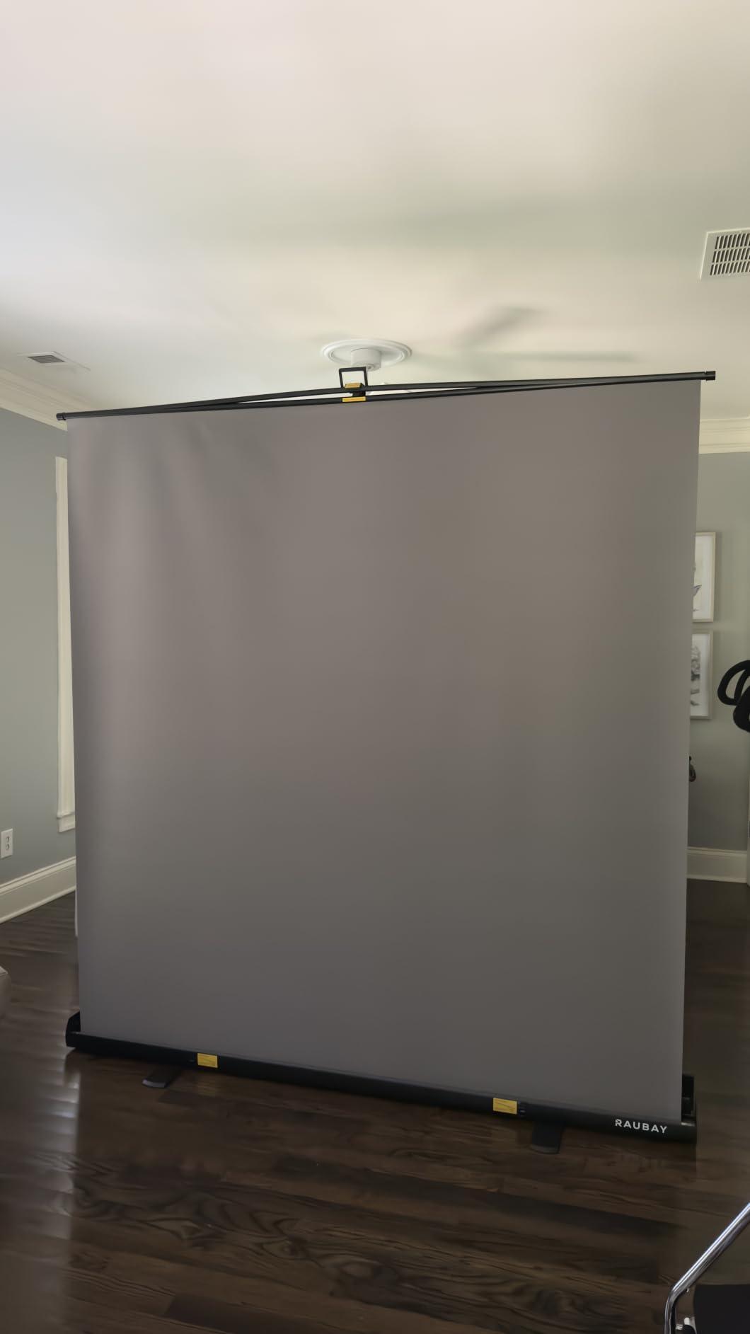 【Wider Style】 RAUBAY 78.7 x 82.7in Large Collapsible White Backdrop Screen customer photo 2