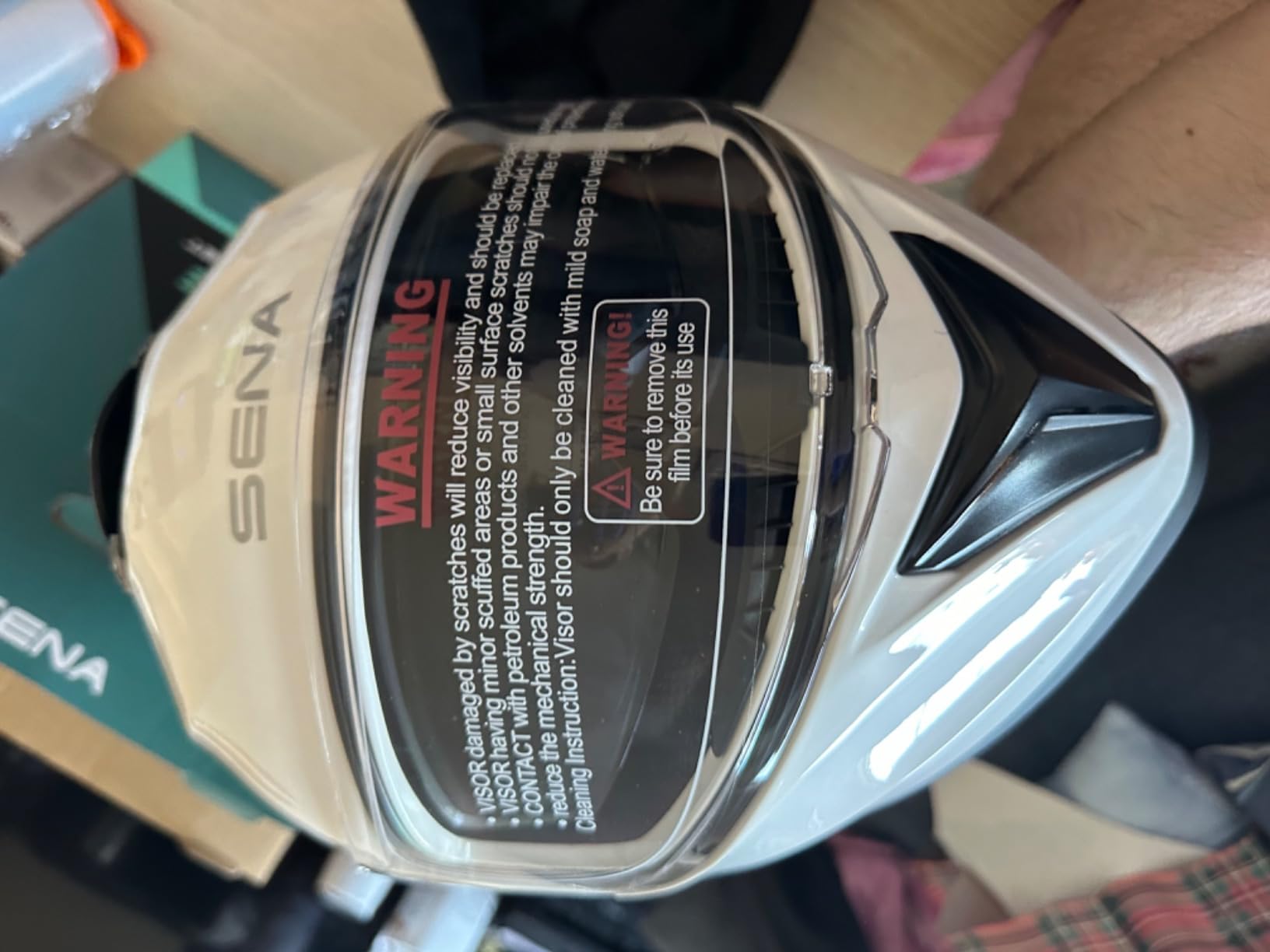 Sena OutForce Smart Helmet Full Face (Matt Black, Medium) (OUTFORCE-MB00M - SP85 customer photo 1