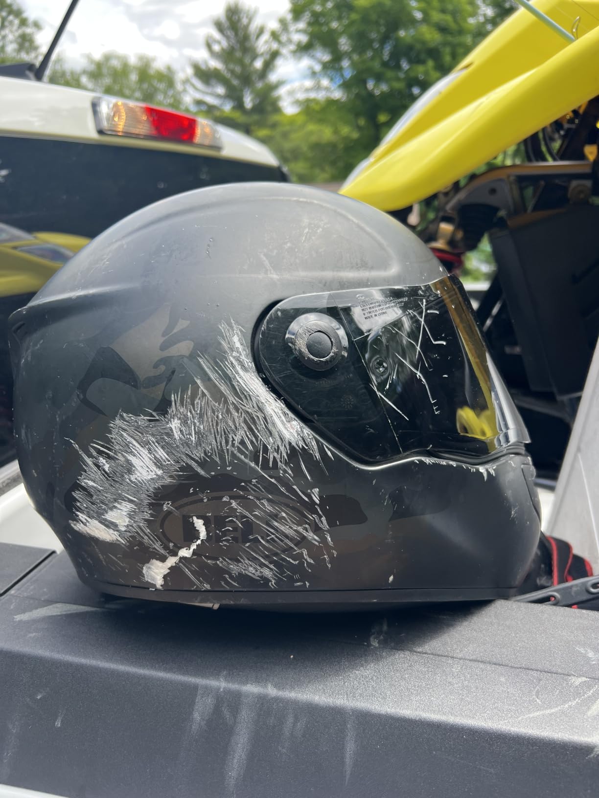 BELL SRT Modular Flip-Up Motorcycle Helmet - NR Gray, Large customer photo 1