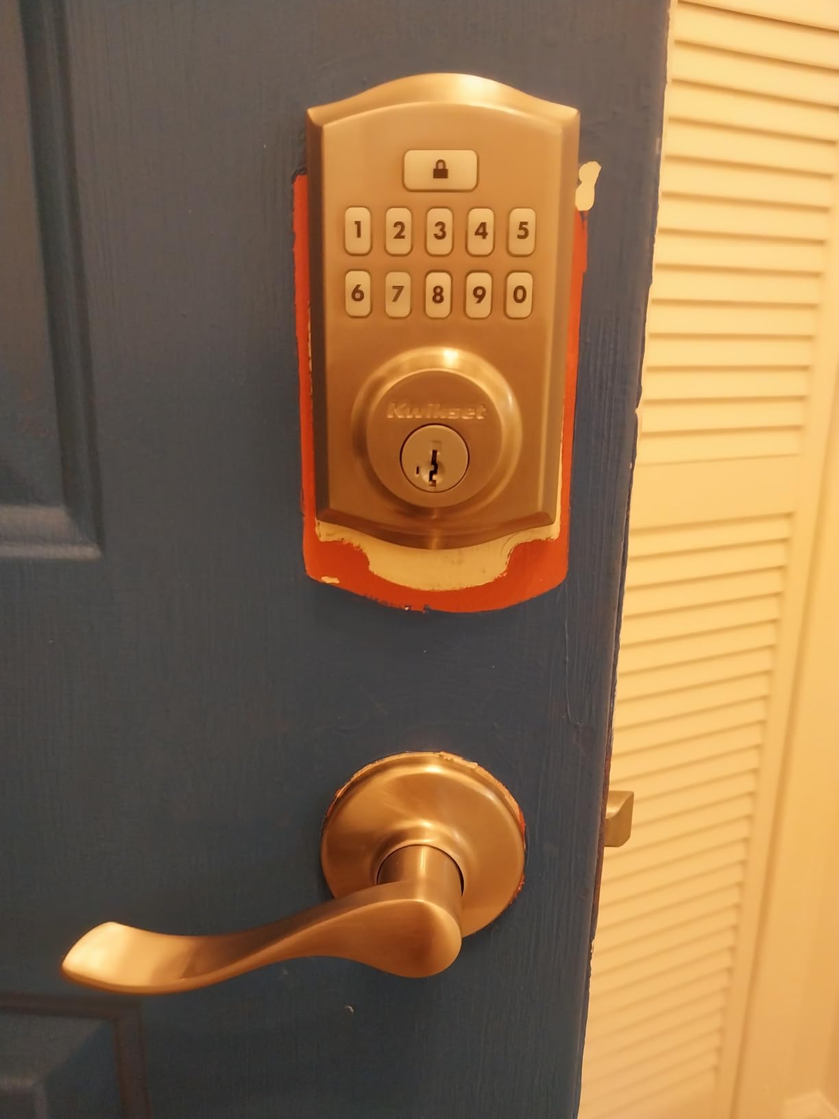 Kwikset SmartCode 260 Keyless Entry Electronic Keypad Deadbolt Door Lock customer photo 2