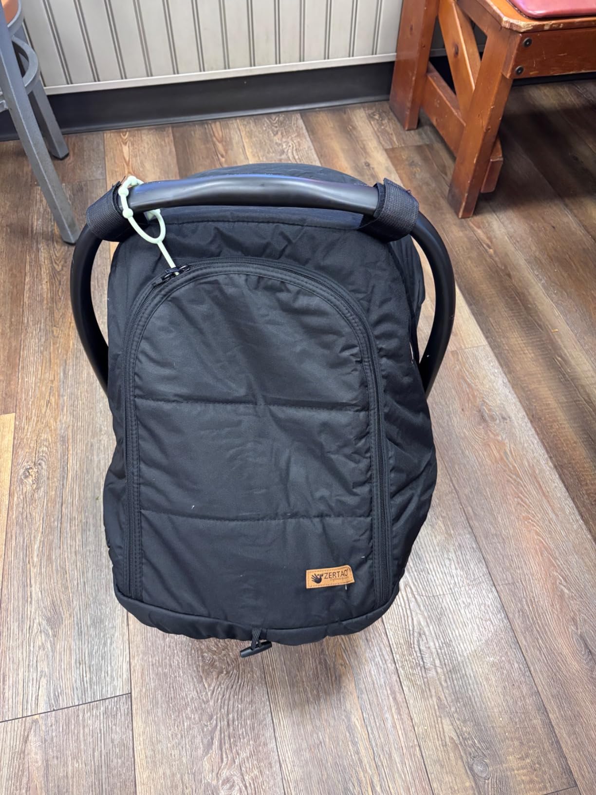 Car Seat Cover for Babies Winter - Baby Car Seat Covers Universal Cold Weather Shield,Warm and Cozy Carseat Covers Canopy Water Resistant for Baby Protection Car Seat Covers for Infant Car Seat customer photo 1
