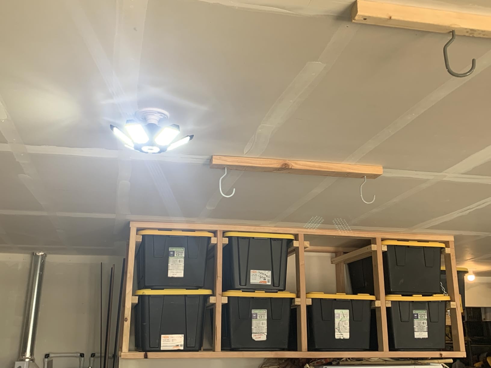 Garage Lights - 32000LM LED Garage Ceiling Lights 6500K Daylight customer photo 1