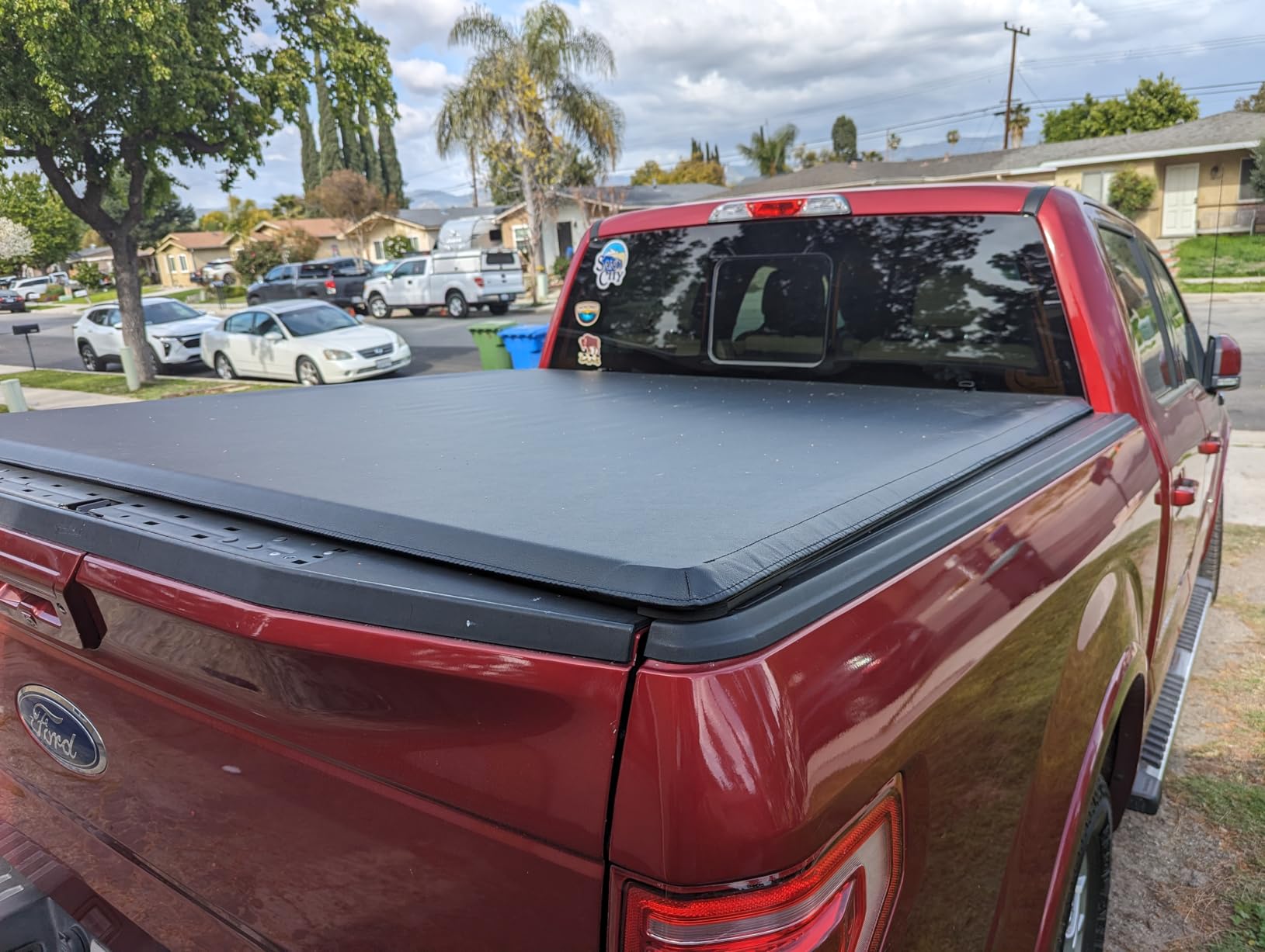 Soft Roll Up Tonneau Cover for 2004-2026 F150 / 2006-2014 Mark LT 5.5ft Bed customer photo 1