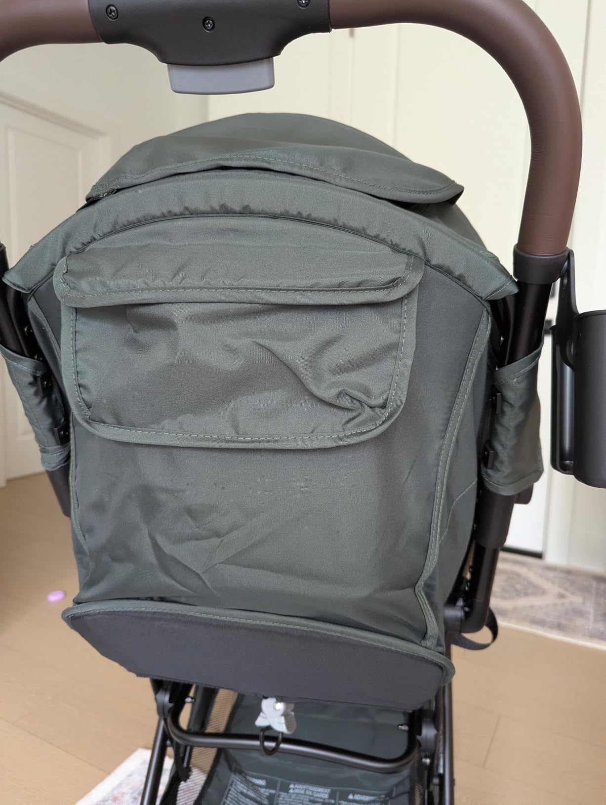 Ingenuity 3Dquickclose CS+ Compact Fold Stroller – Lightweight Stroller with Oversized Canopy, Extra-Large Storage and Compact Fold, Gray customer photo 2