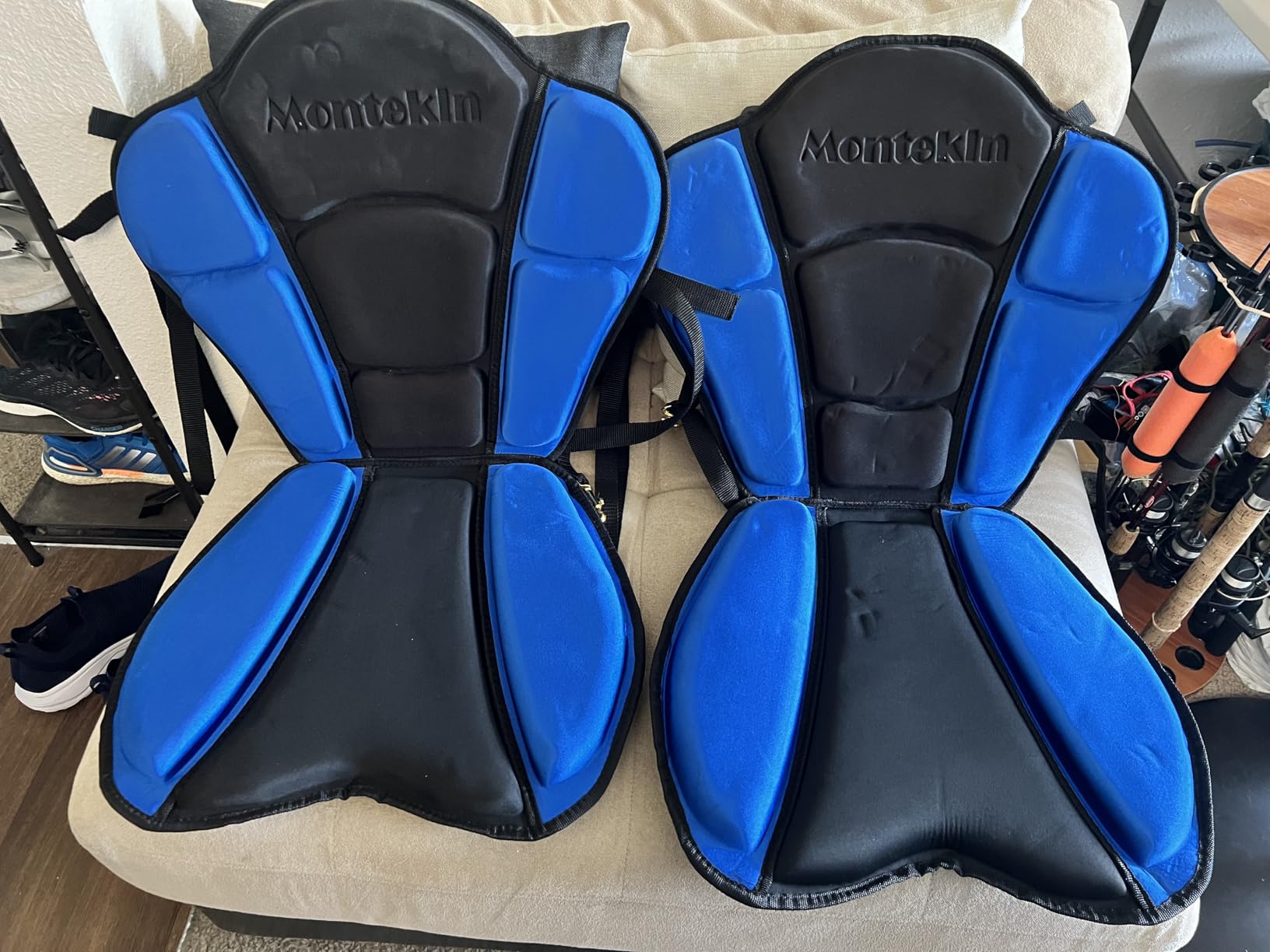 Thickened Kayak Seat with Back Support, Cushioned Paddleboard SUP Seat customer photo 1