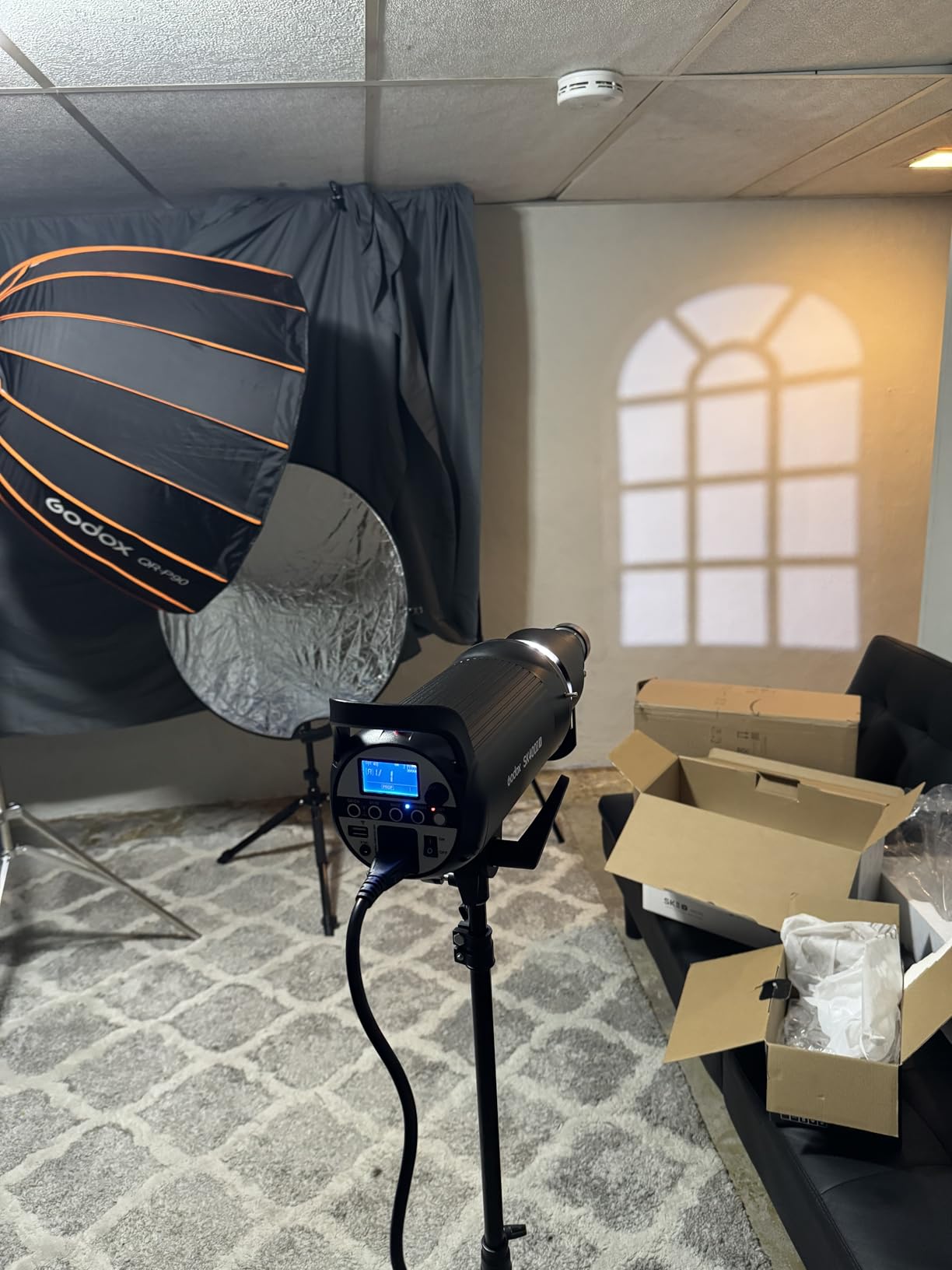Godox SK400II-V 400Ws Photo Studio Strobe Monolight with Bowens Mount & LED customer photo 1