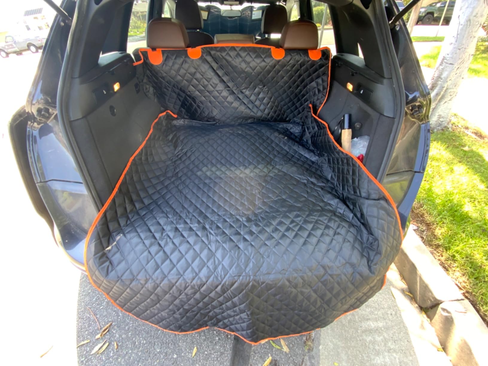 MIXJOY SUV Cargo Liner for Dogs - Trunk Cover with Bumper Flap Protector customer photo 2