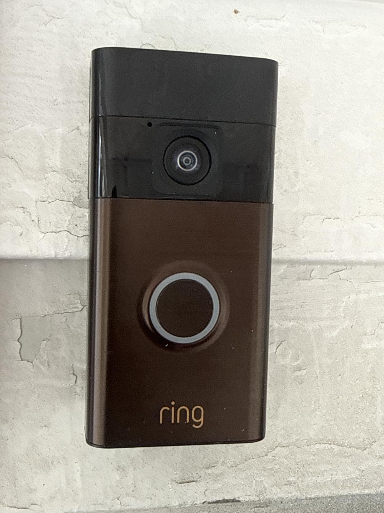 Ring Battery Doorbell, Home or business security with Head-to-Toe video, Live View with Two-Way Talk, and Motion Detection & Alerts, Satin Nickel customer photo 1