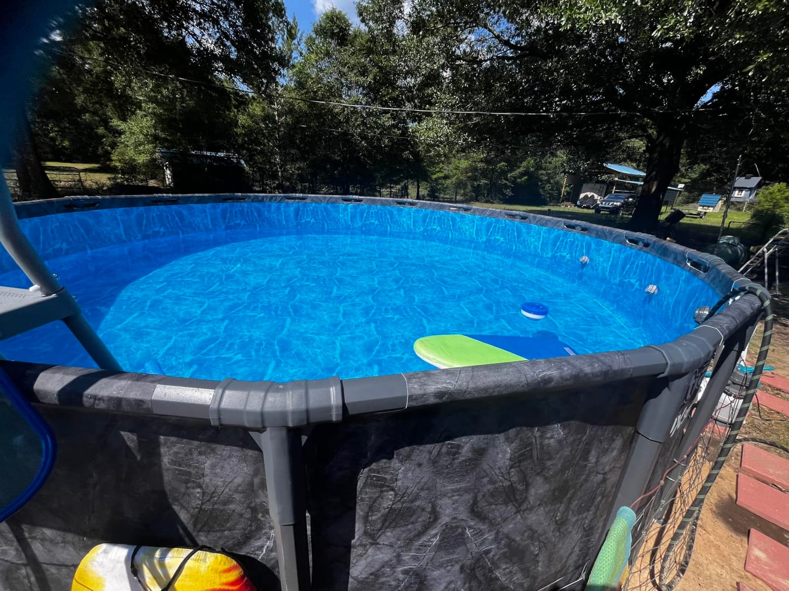 In The Swim 16' Standard Blue Round Solar Pool Cover 8 Mil customer photo 1