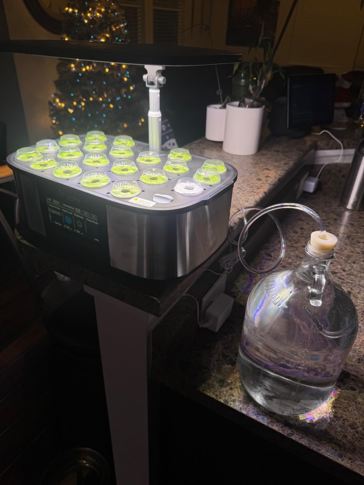 LetPot LPH-Max Hydroponics Growing System Kit, 21 Pods APP & WiFi Automatic Controlled Smart Indoor Garden with 36W LED Grow Light, Auto Drip Irrigation Kits, Self-Managed Nurturing & Watering customer photo 2