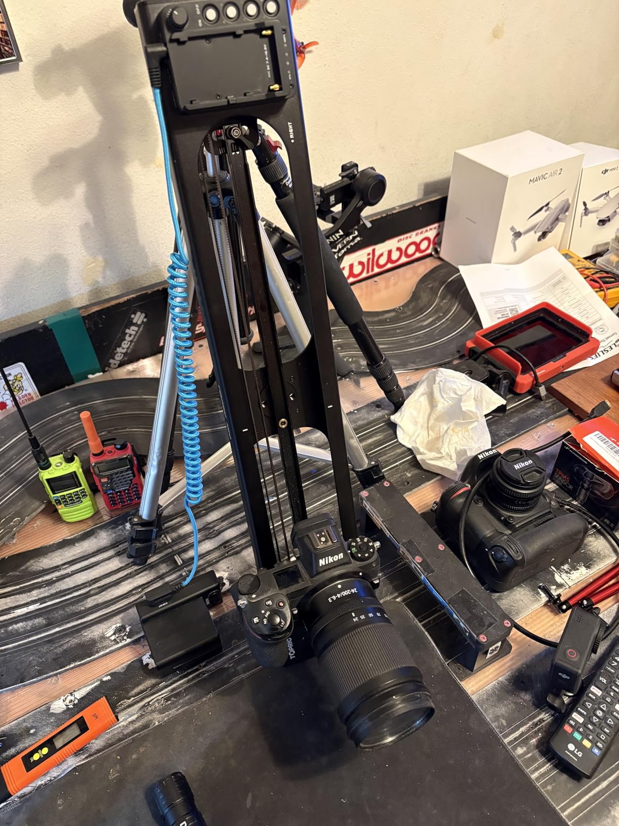 Accsoon Toprig S60 Motorized Camera Slider App Wireless Control Carbon Fiber Dolly Rail Slider Support IME Lapse Photography customer photo 1