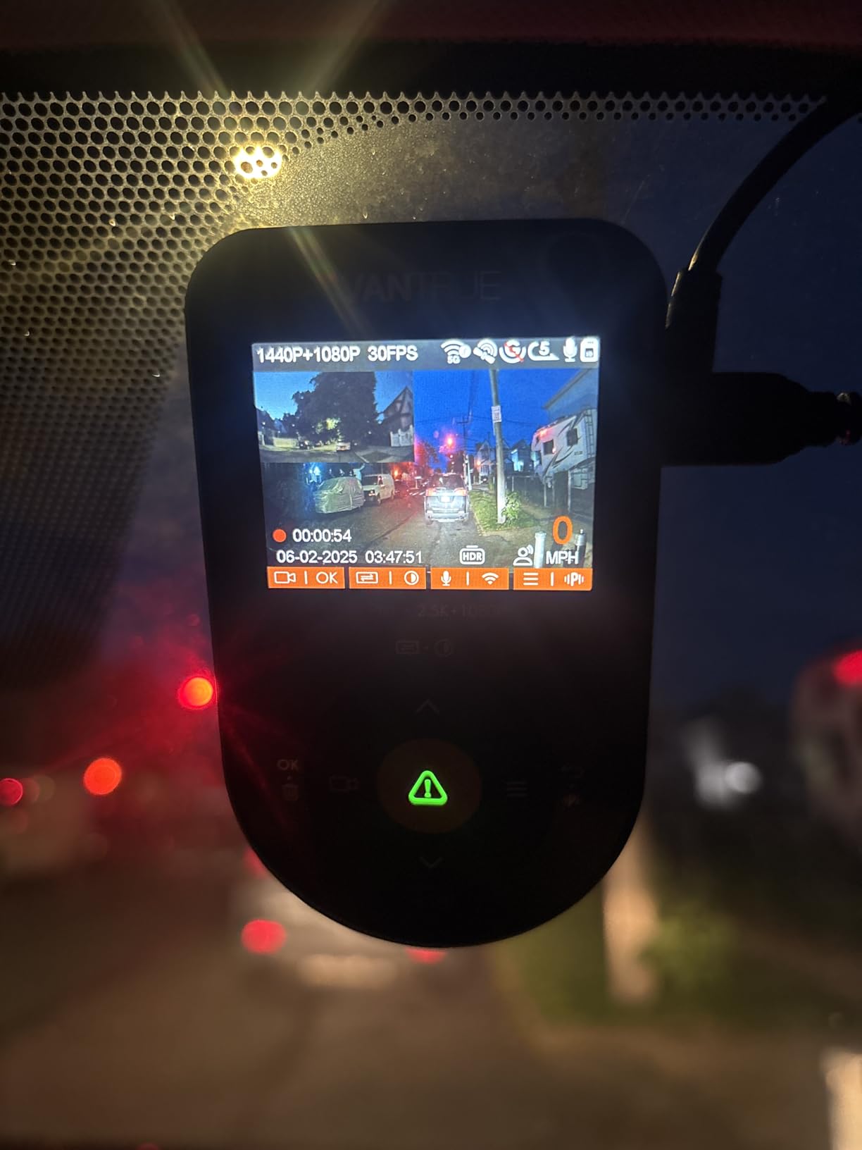 Vantrue S1 Pro 60fps Dash Cam Front and Rear, STARVIS 2 AI Dual Dash Cam customer photo 2