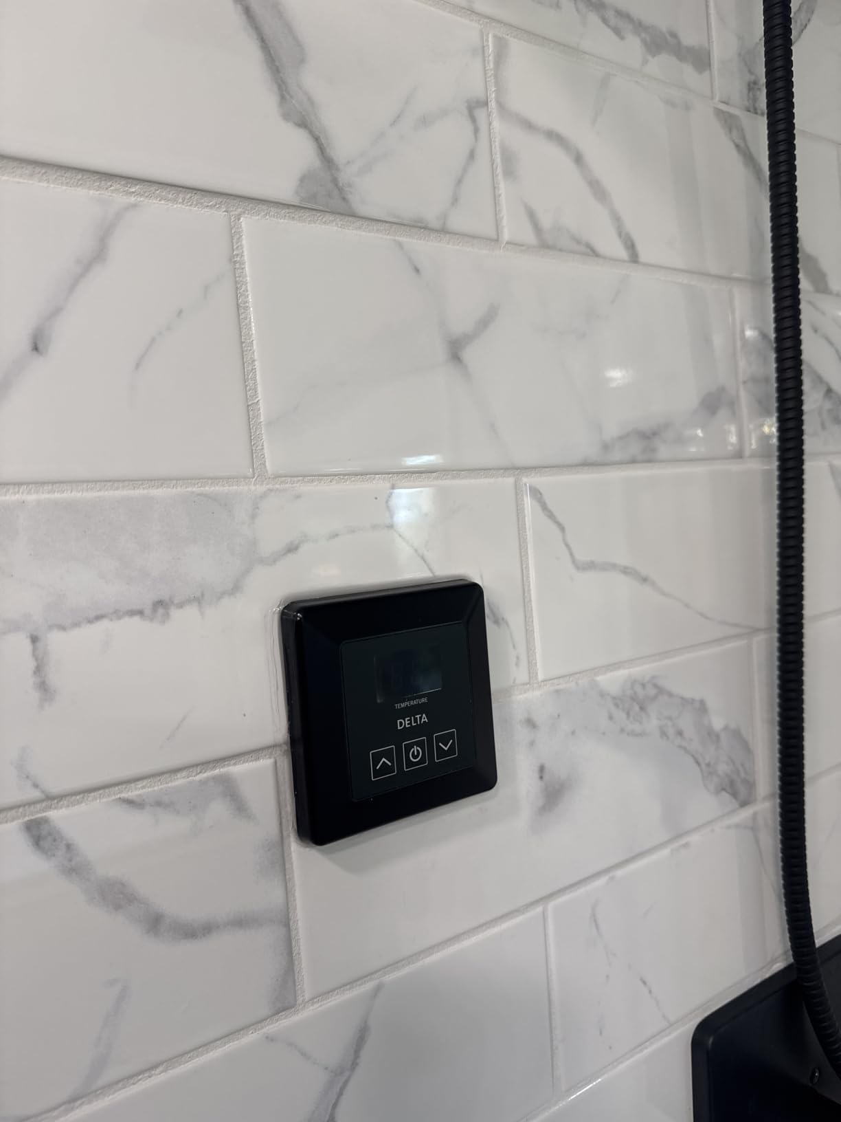 Delta Faucet SimpleSteam 7.5kW Steam System Kit Matte Black, Includes 7.5kW Steam System Generator, Square Digital System Control, Square Steam Head, Matte Black 5P-EST07-BL customer photo 1