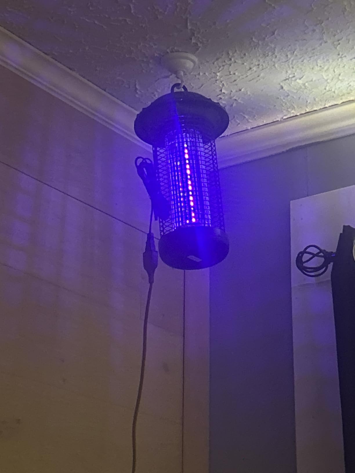Buzbug LED Bug Zapper Indoor Outdoor, Up to 50000 Hrs Lifespan Lamp, Energy Saving & Dual Band Attraction, 5.6 ft Power Cord, High Voltage Mosquito Fly Zapper Trap Killer -MO008C customer photo 1