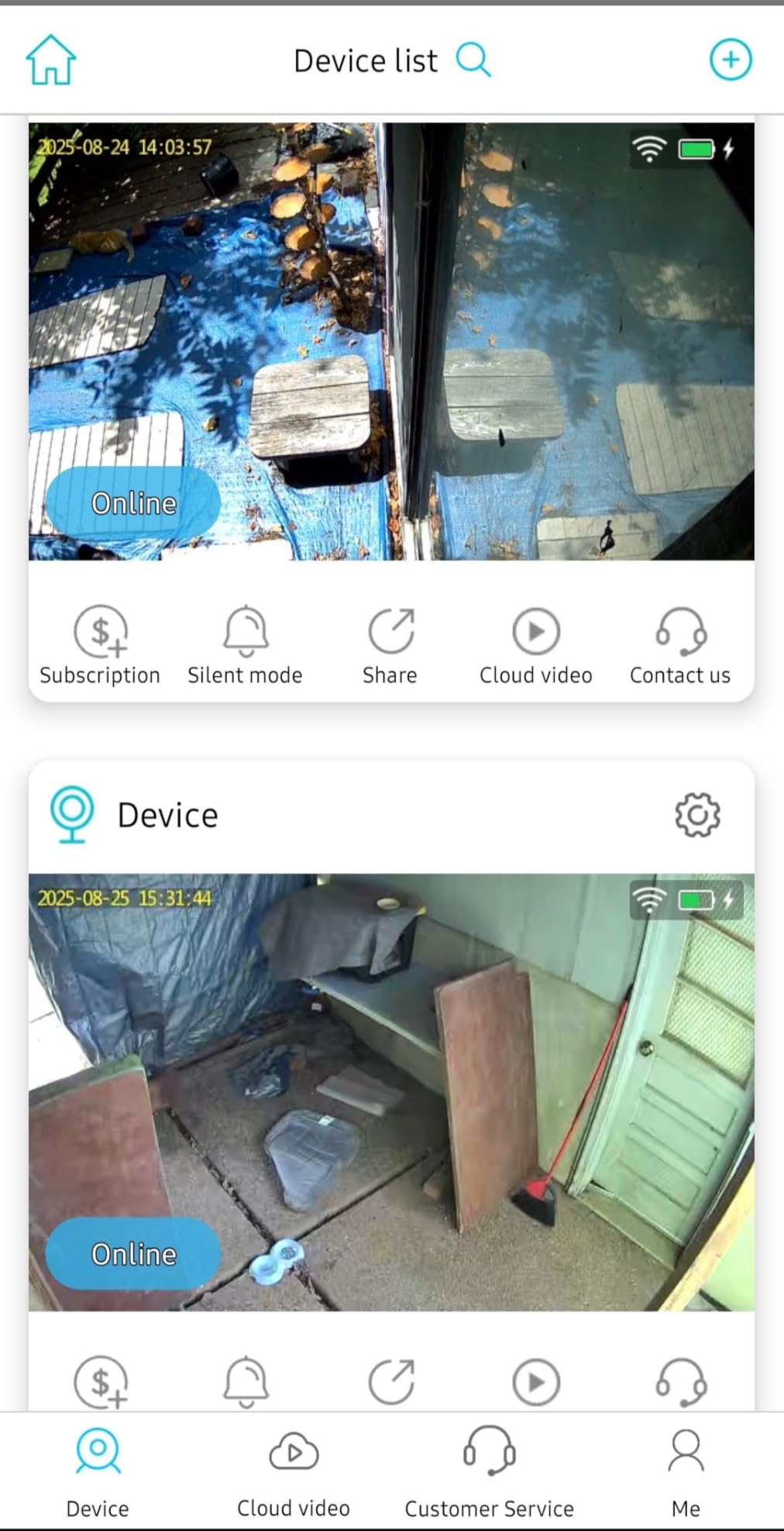 4G LTE Cellular Solar Security Camera Wireless Outdoor, 2 PCS 360°Live View customer photo 1