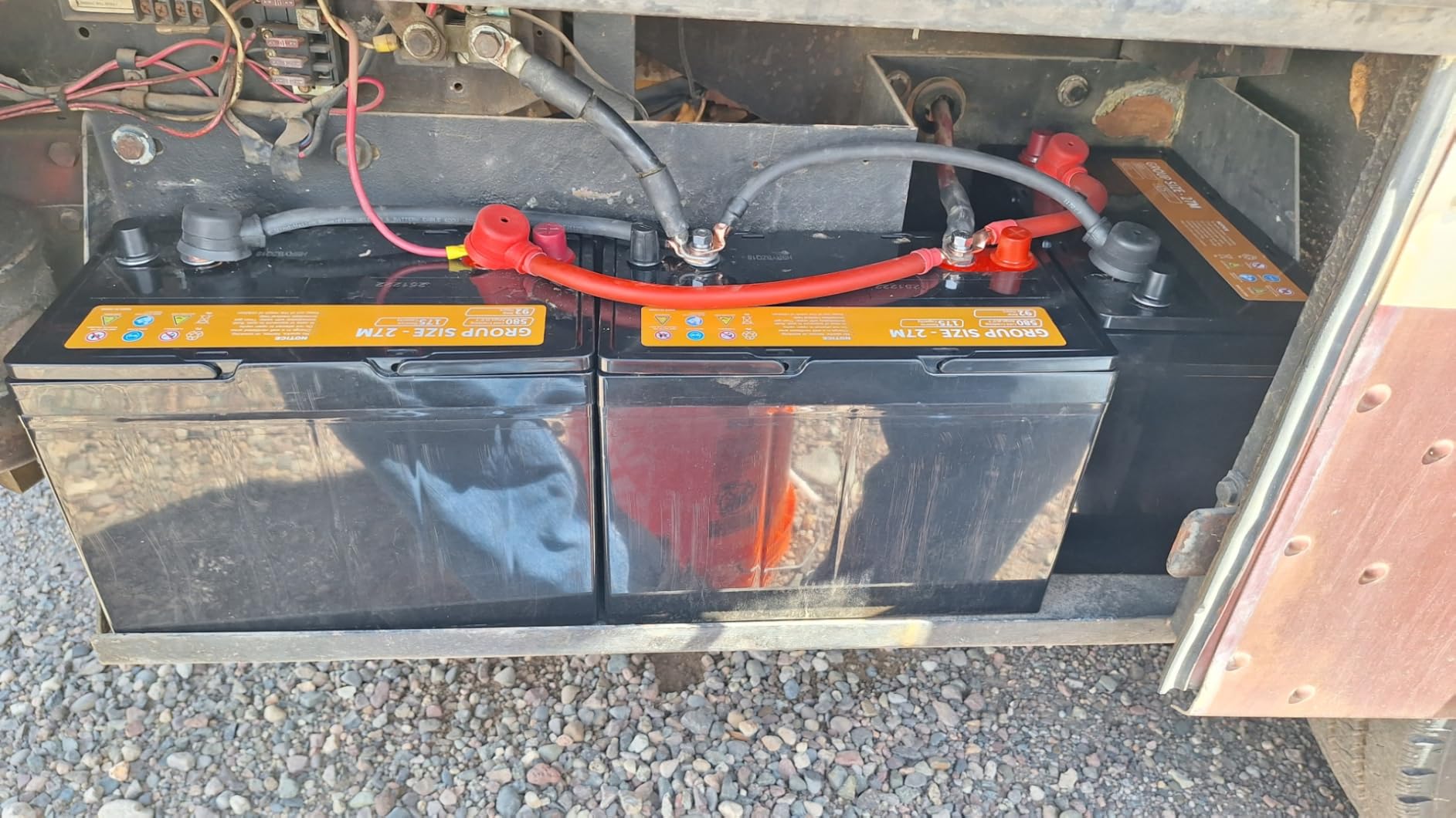 Weize Dual Purpose AGM Battery BCI Group 24M, Starter & Deep Cycle 150RC 550CCA 12V 90AH Sealed Marine & RV Battery customer photo 2