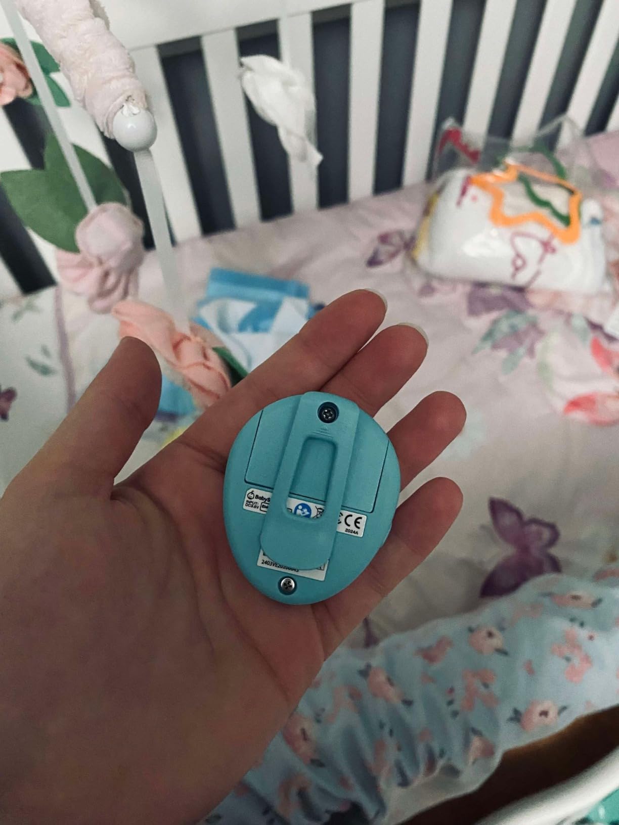 BabySmile Baby Movement Monitor for Newborn Sleep, Diaper Clip customer photo 1