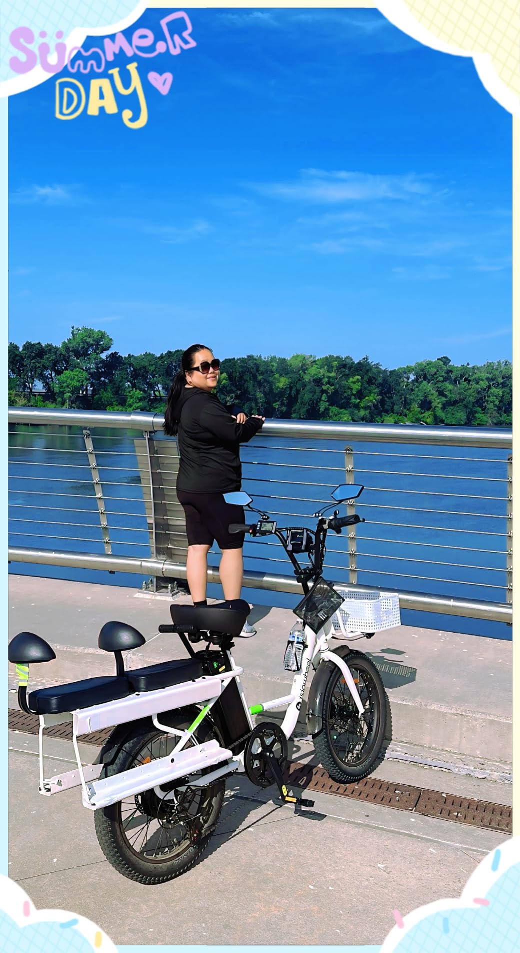 isinwheel U7S 1500W 48V Electric Bike for Adult, 20 MPH & 80 Miles customer photo 1