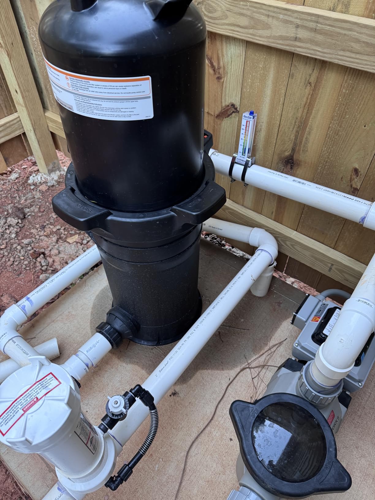VEVOR 2026 Cartridge Pool Filter Tank & Element | Large 50Sq. Ft Cleaner System for Above Ground & Inground Pools | Compatible with Pumps 1/3 to 1 HP | Up to 2483 GPH | for Pools Up to 19866 Gallons customer photo 2
