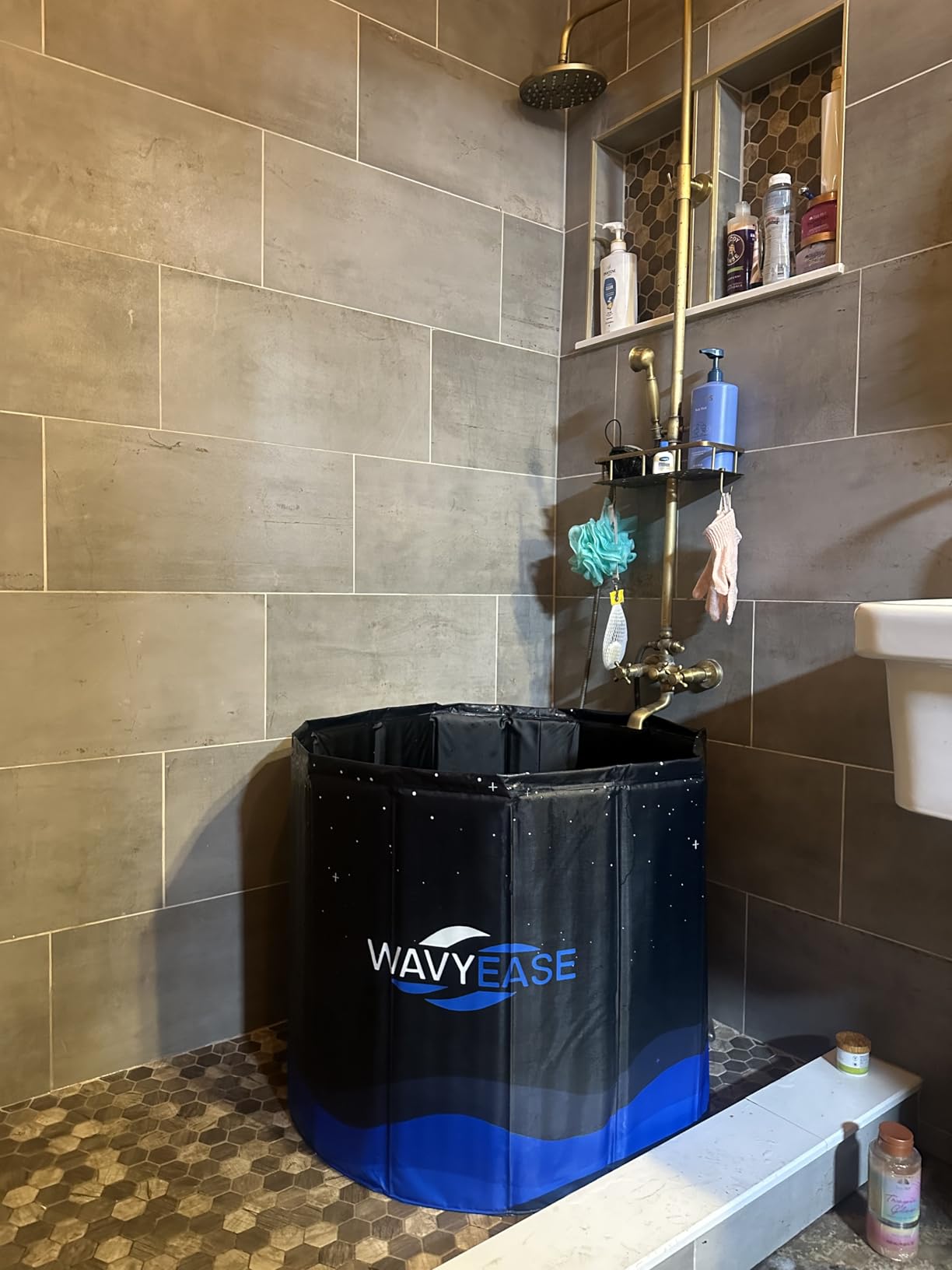 WAVYEASE® Portable Bath Tub for Adults -(31.5