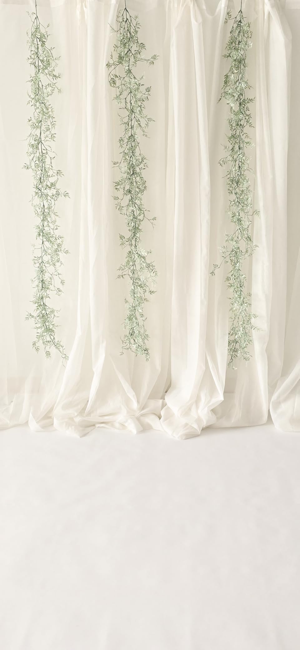 Denny Mfg Seamless Paper Backdrop for Photoshoot, True White, 86 in x 36 ft customer photo 2
