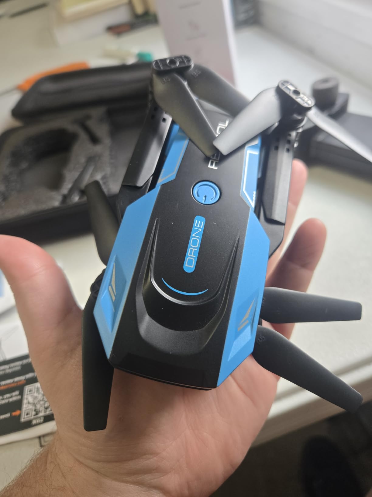 Drone with 1080P Camera - Foldable Remote Control RC Quadcopter FPV Drone customer photo 1