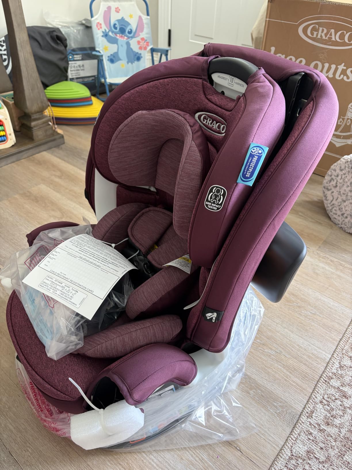 Graco Turn2Me 3-in-1 Rotating Convertible Car Seat, Manchester customer photo 2