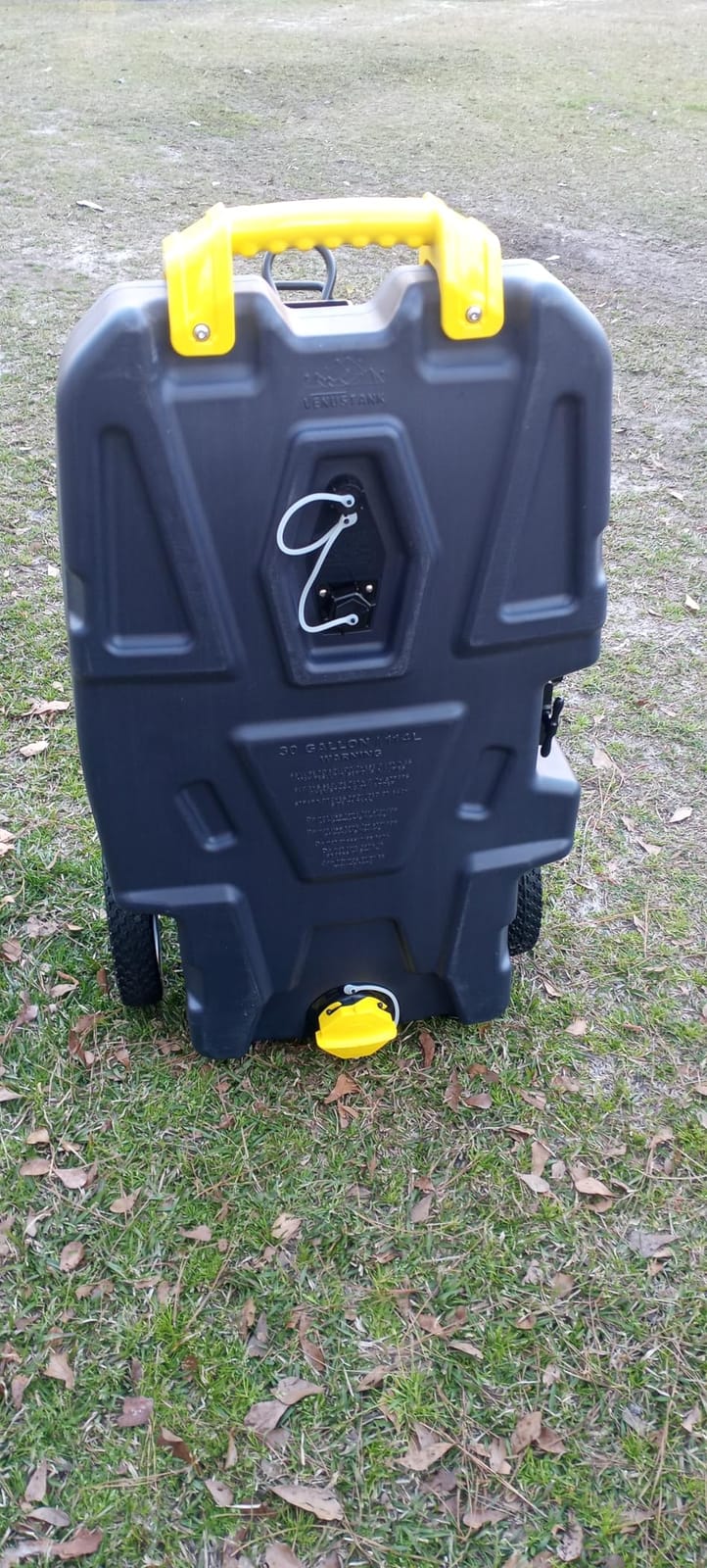 30 Gallon RV Portable Waste Tank 2 Wheel Tote Tank customer photo 1