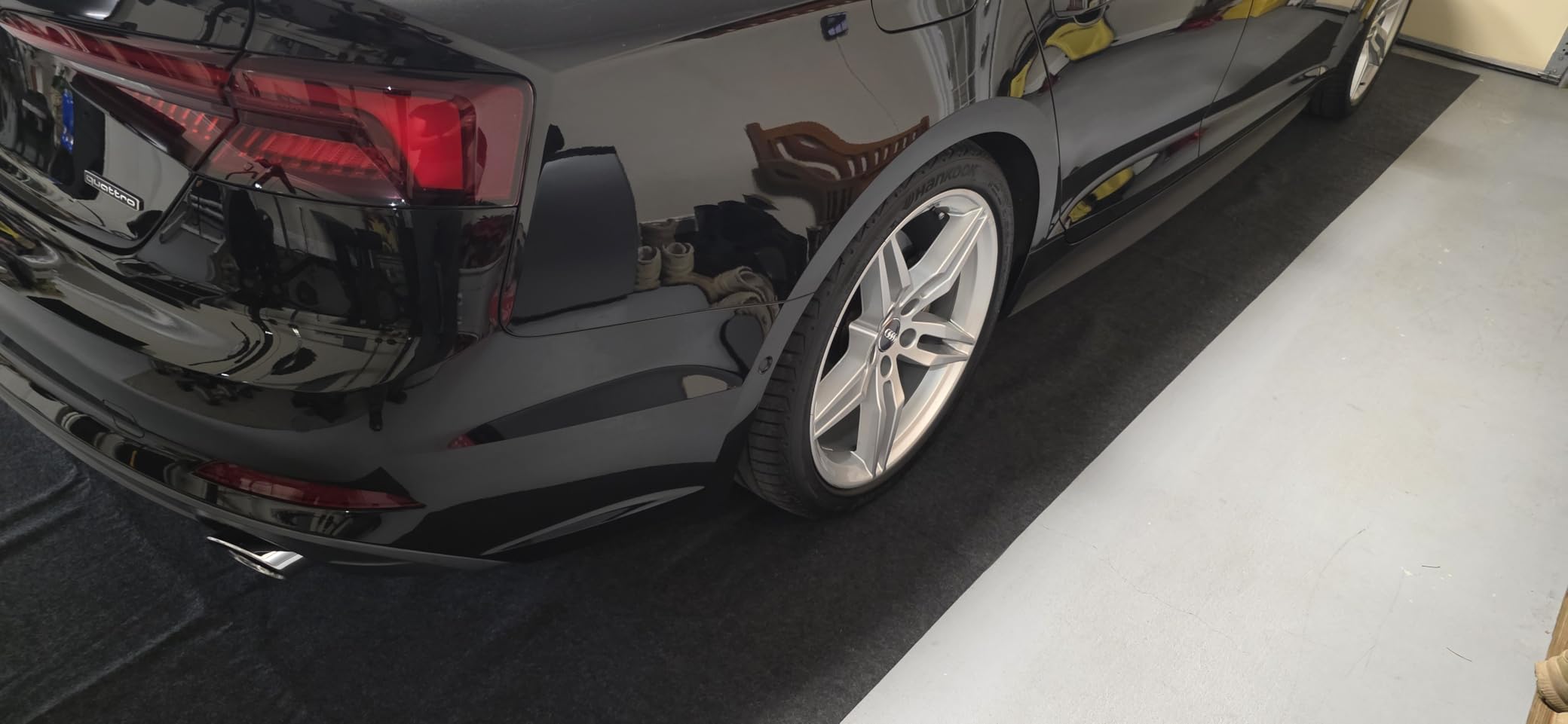 VEVOR Garage Floor Mat for Under Car, 7.4'x17' Shield Against Mud Oil Spill customer photo 2