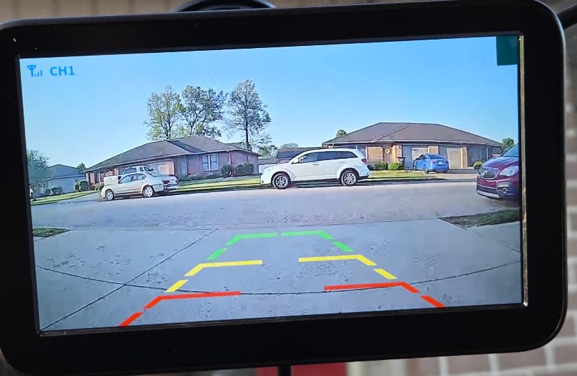 HD 1080P 7 Inch Wireless Backup Camera for Truck: 15-Min Easy to Install customer photo 2