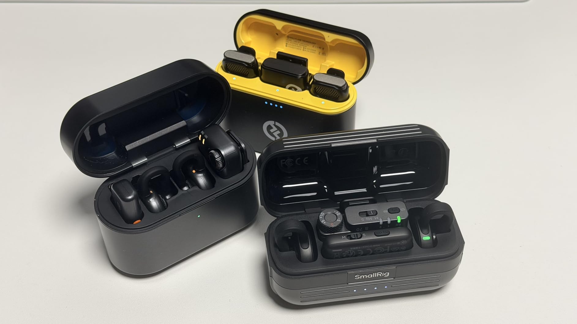 Hollyland Lark M2S Ultimate Combo (Camera RX+USB-C RX+Lightning RX) Wireless Lavalier Microphone for iPhone/Camera/Android/PC, Compact Mic, Titanium Clip, Noise Cancelling, Content Creation customer photo 2