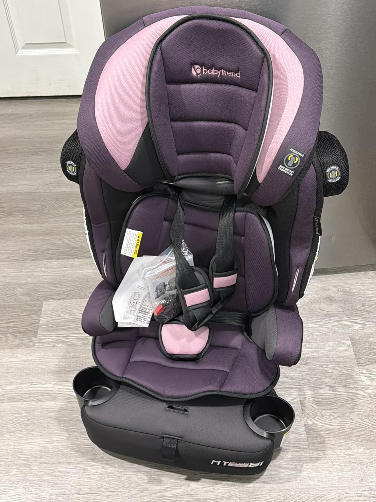 Baby Trend Hybrid SI 3-in-1 Combination Booster Seat, Hoboken Teal – Side-Impact Protection, 3-Stage Growth Design, Adjustable Headrest, Cushioned Comfort customer photo 2