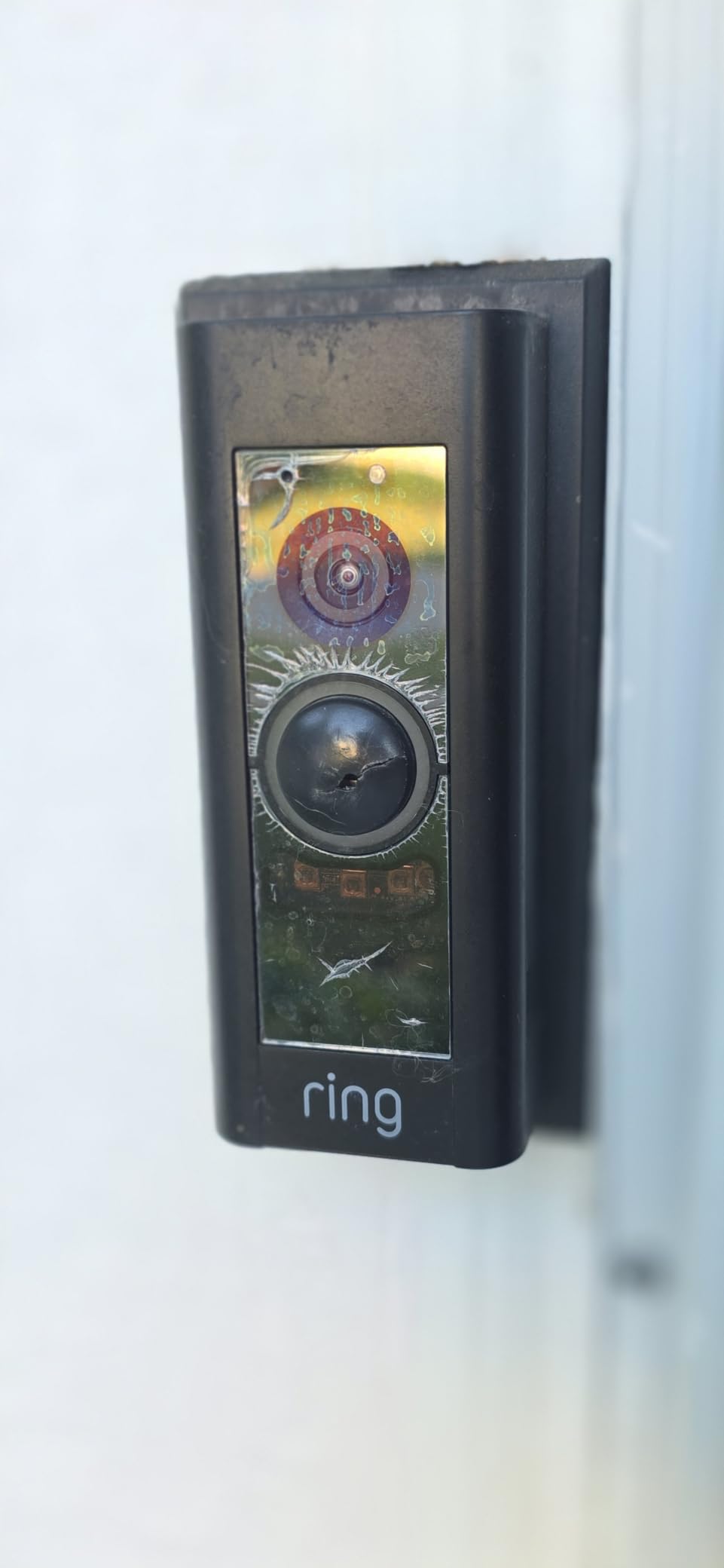 Ring Wired Doorbell 4K Pro (Newest Model), Retinal 4K with wide-angle video, 10x Enhanced Zoom, and Night Vision, Deep Silver customer photo 1