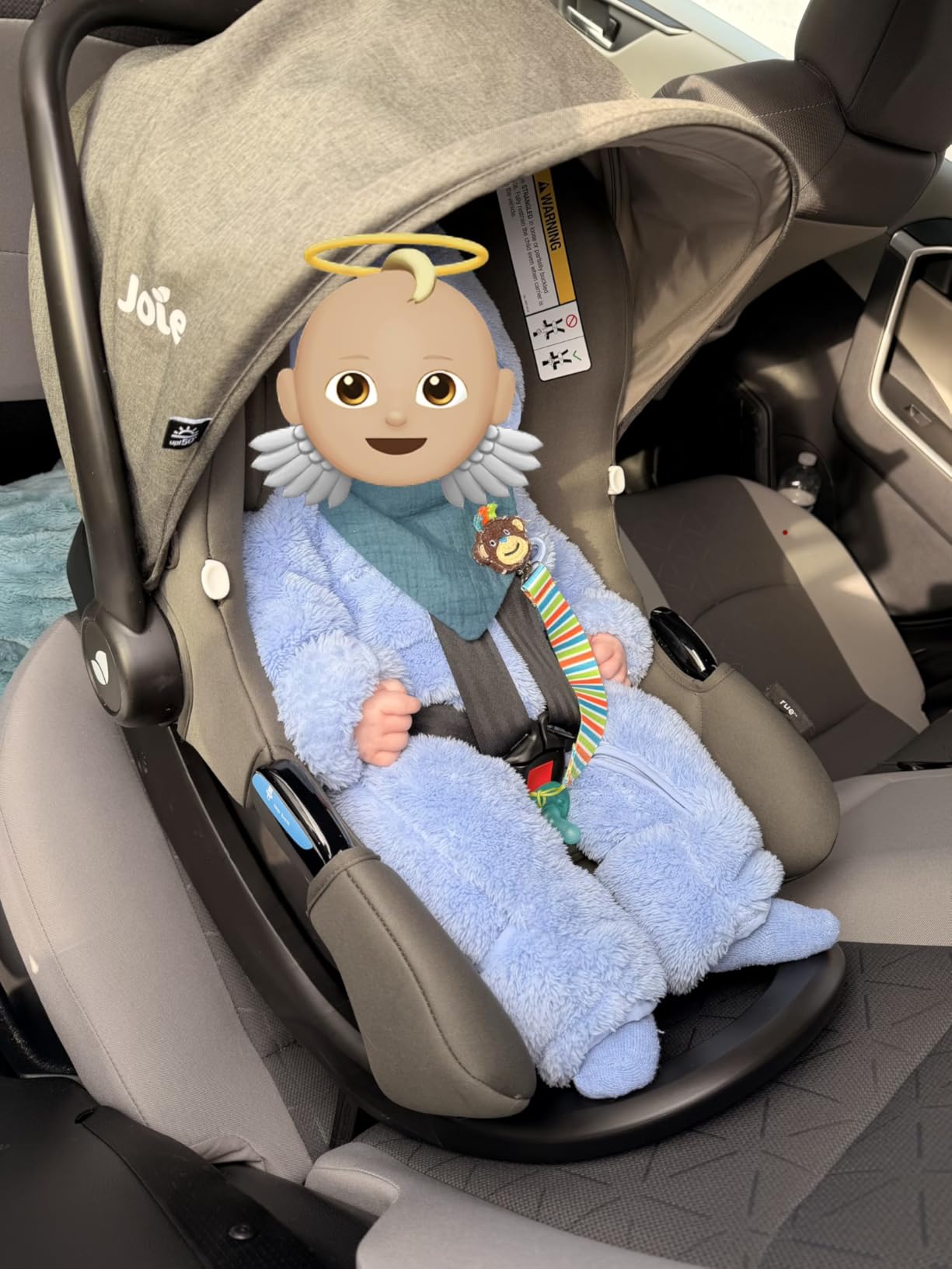 Joie Rue Infant Car Seat & Anti-Rebound Base, Lightweight customer photo 2