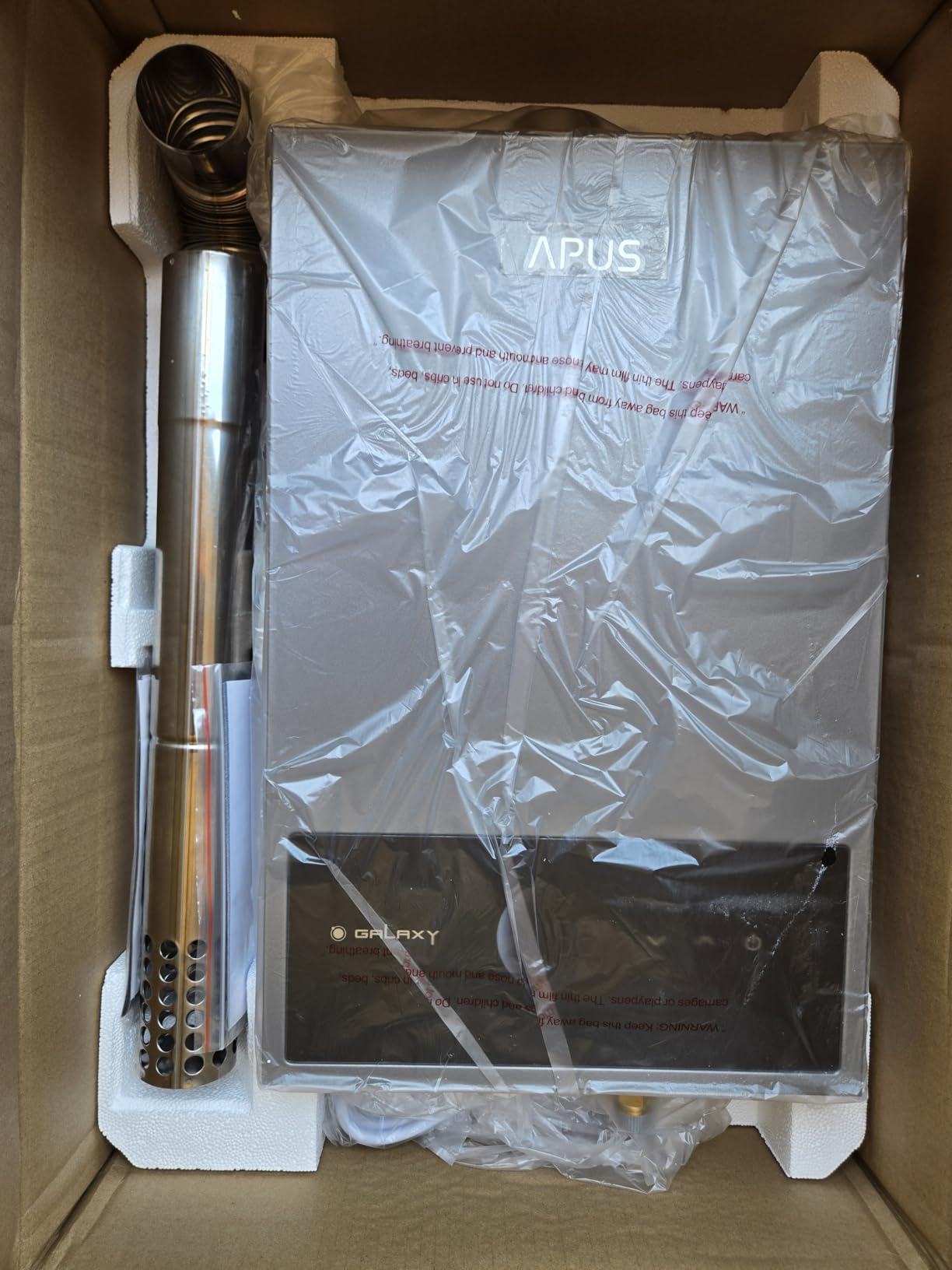 APUS Natural Gas Tankless Water Heater, 95,000 BTU, 4.42 GPM Indoor customer photo 2